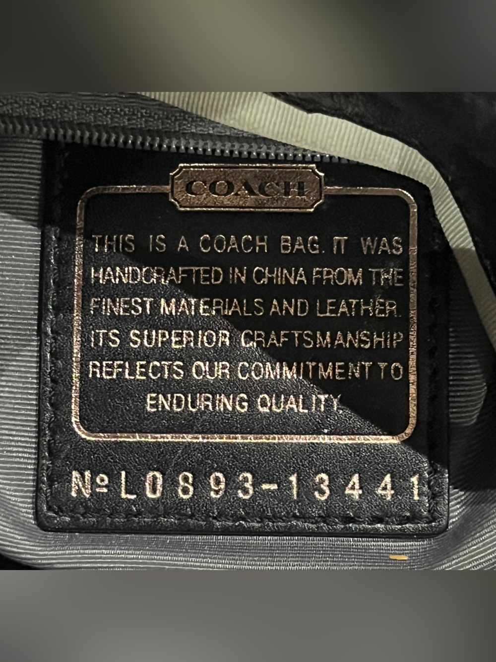 Coach Canvas Shoulder Bag - Picture 13 of 14